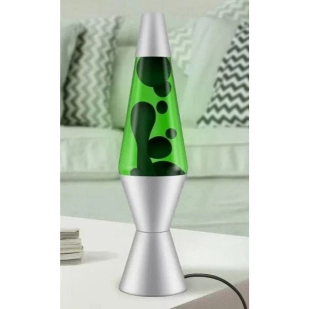 lava lamp - The Hulk Colors Black Lava in a Green Liquid, very rare combination